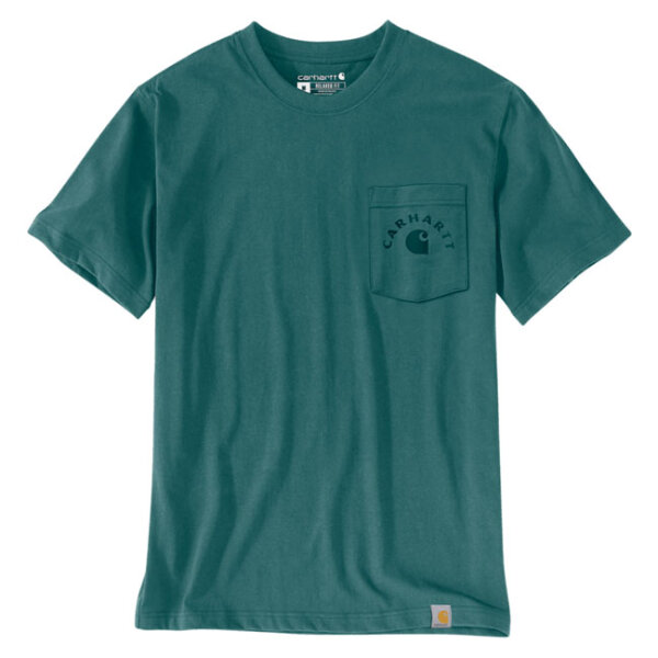 Carhartt Irvine Relaxed Work t-shirt transformative teal...