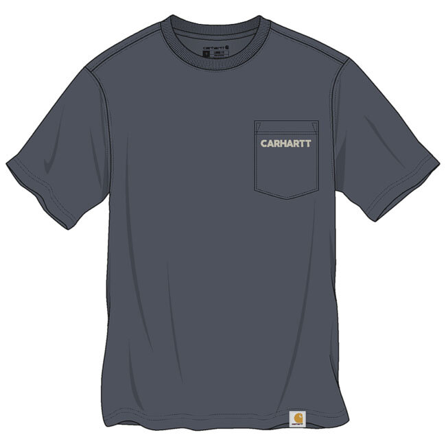 Carhartt Irvine Relaxed Grill t-shirt bluestone Size S