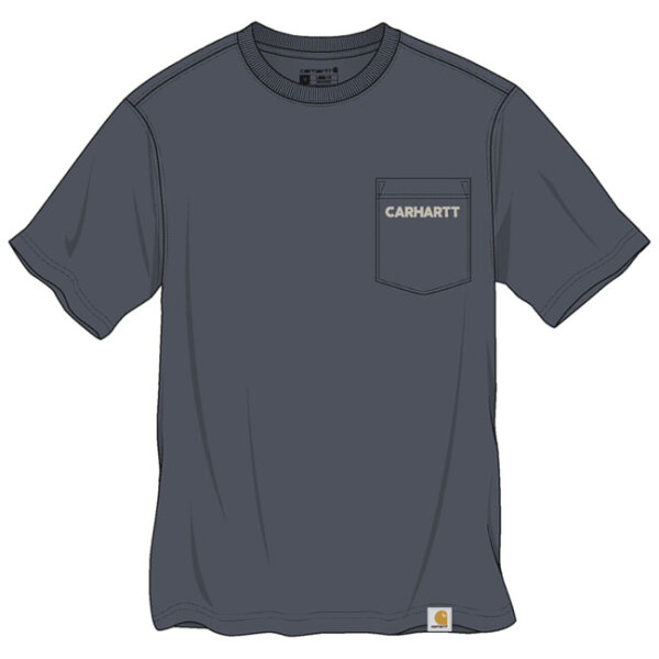 Carhartt Irvine Relaxed Grill t-shirt bluestone Size S