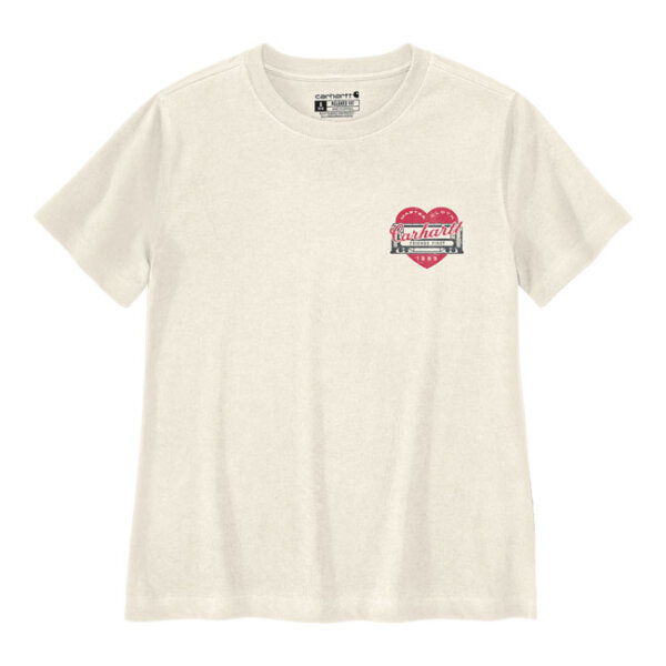Carhartt Irvine Heart female t-shirt eggshell Size S