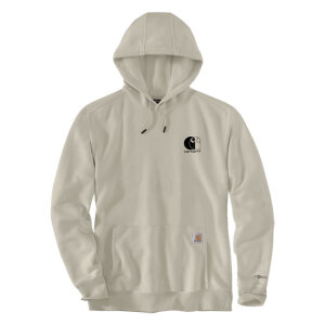 Carhartt Force™ Logo hoodie cobbelstone Size S