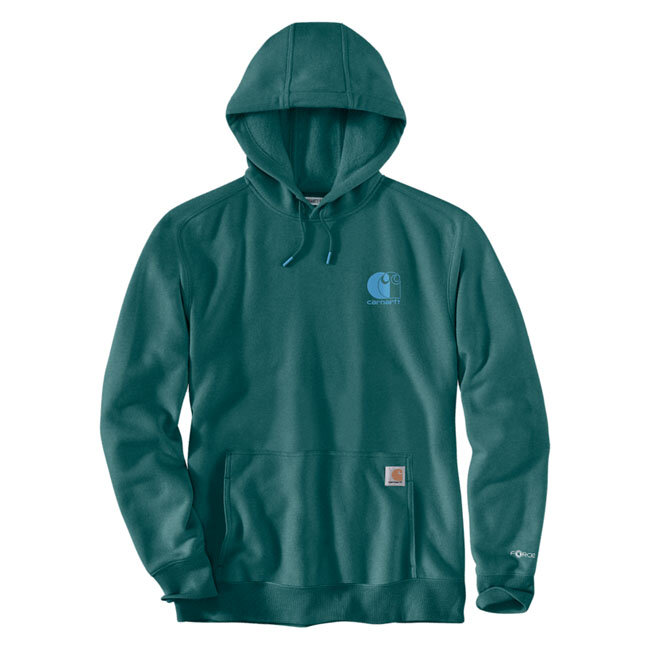 Carhartt Force™ Logo hoodie transformative teal Size S
