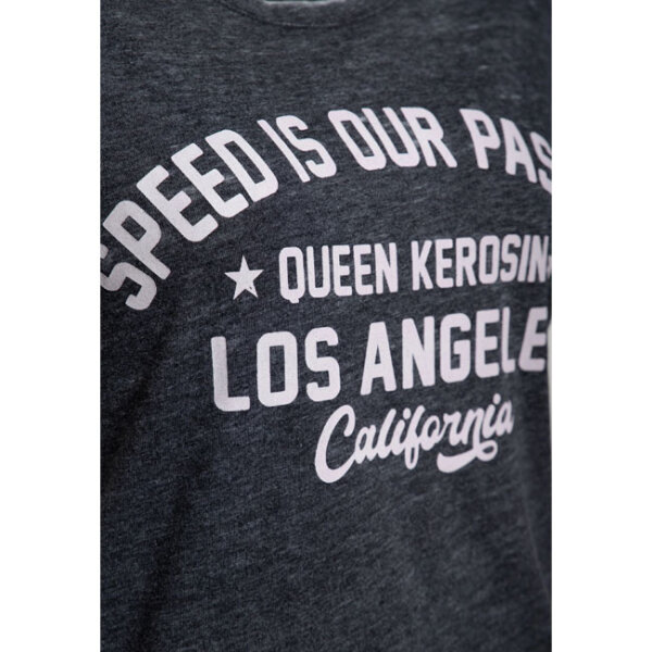 Queen Kerosin Speed Is Our Passion t-shirt anthracite Size S