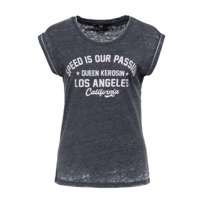 Queen Kerosin Speed Is Our Passion t-shirt anthracite Size M