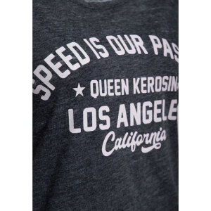 Queen Kerosin Speed Is Our Passion t-shirt anthracite Size M