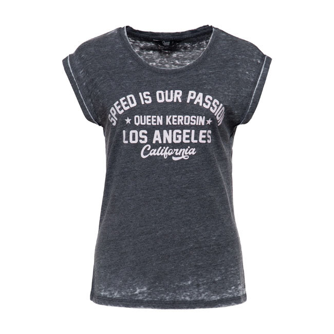 Queen Kerosin Speed Is Our Passion t-shirt anthracite Size L