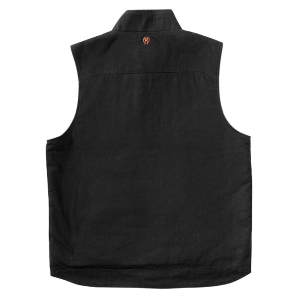 WCC Sherpa Lined Canvas Workvest black Size L