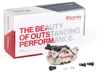 Caliper 4 Pistons Gp2-ss Rr