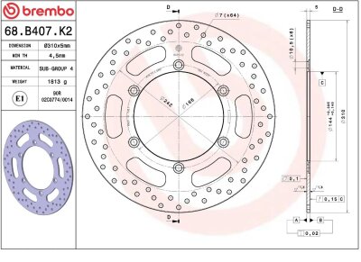 Brake Disc Fix Fr