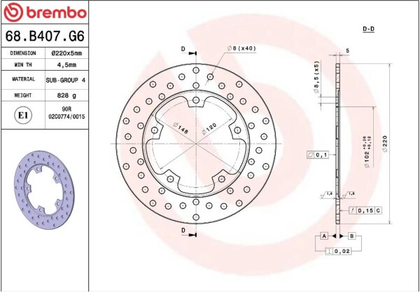 Brake Disc Fix Fr/rr