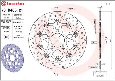 Brake Disc Float Fr