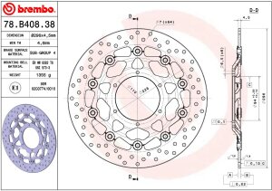 Brake Disc Float Fr