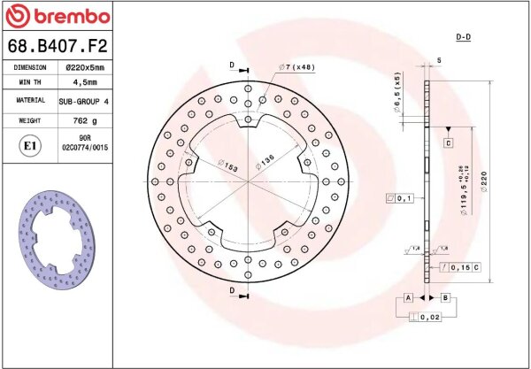 Brake Disc Fix Rr
