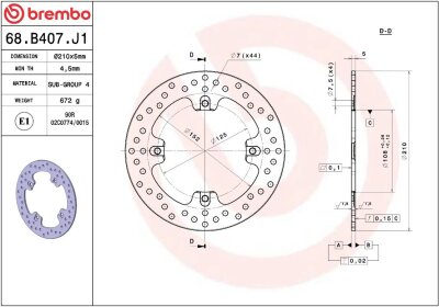 Brake Disc Fix Rr
