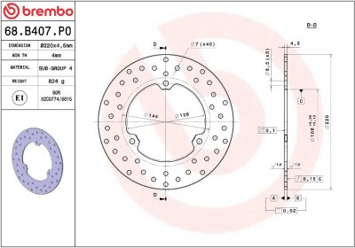Brake Disc Fix Rr