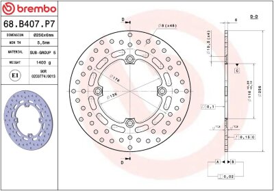 Brake Disc Fix Rr
