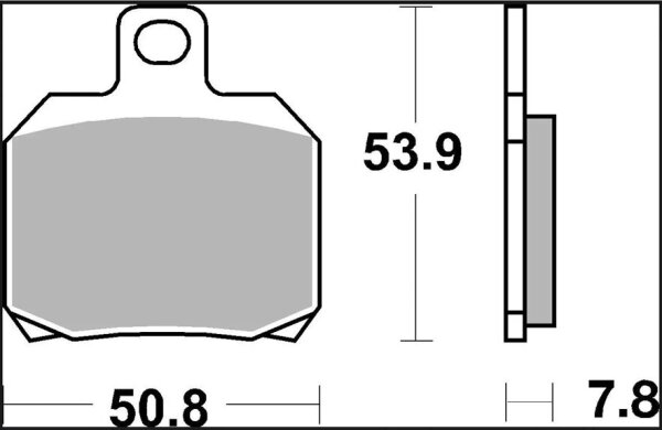 Brake Pad Xs Sint Fr/rr