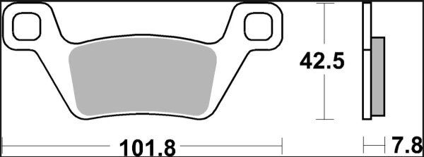 Brake Pad Sd Sint Fr