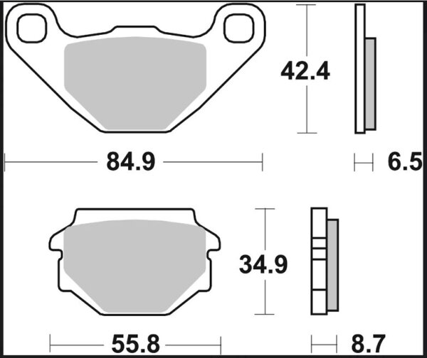 Brake Pad Cc Car/cer Fr/rr