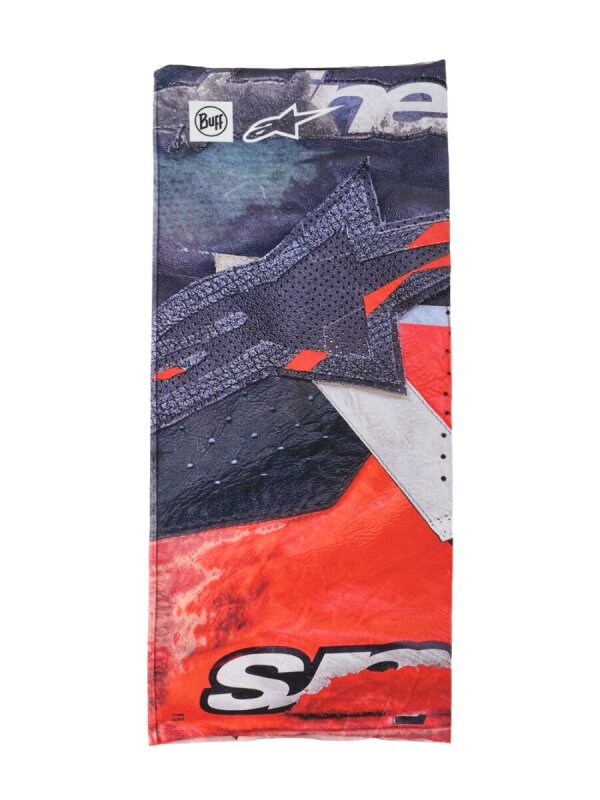 Necktube Buff Ignite Black/pin