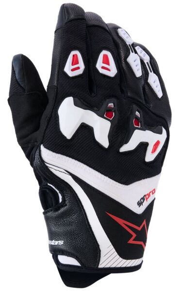 Glove Sp-r Pro Black/white/red