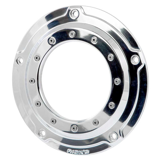 Rick\\\\s Motorcycles, Clutch/derby cover, Porthole. Polished