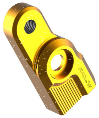 Ricks Shift Arm Exten. Gold TC99-17 (DE)