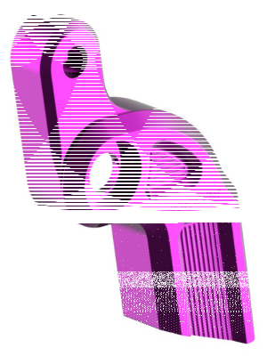 Ricks Shift Arm Exten. Purple ME17-Up (DE)