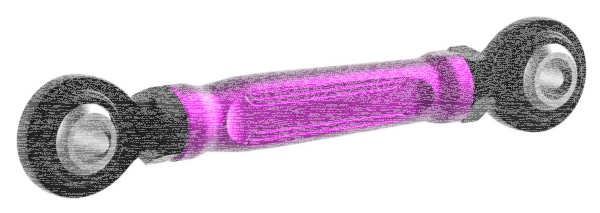 Ricks Short Shift Rod Purple BT99-Up (DE)