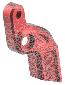 Ricks Shift Arm Exten. Red ME17-Up (IT)
