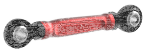 Ricks Short Shift Rod Red BT99-Up (IT)