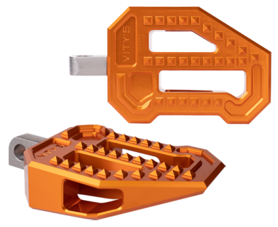 BMX Pegs Orange STD Male Mount (IT)