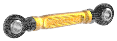 Ricks Short Shift Rod Gold BT99-Up (GB)