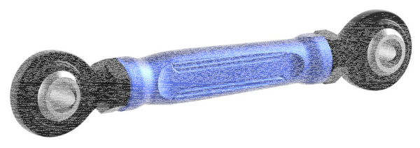 Ricks Short Shift Rod Blue BT99-Up (GB)