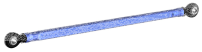 Ricks Long Shift Rod Blue BT99-Up (GB)