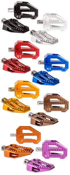 BMX Pegs Black STD Male Mount (GB)