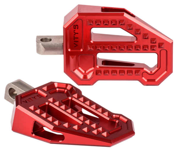 BMX Pegs Red Passenger ST18-Up (GB)