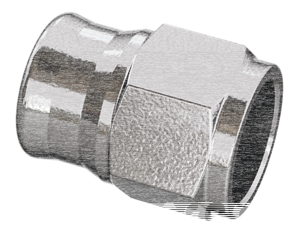 Replacement socket nut #600 RVS (DE)