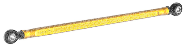Ricks Long Shift Rod Gold BT99-Up (ES)