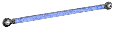 Ricks Long Shift Rod Blue BT99-Up (ES)