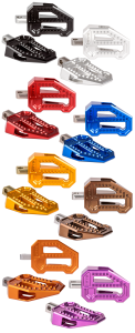 BMX Pegs Black STD Male Mount (ES)