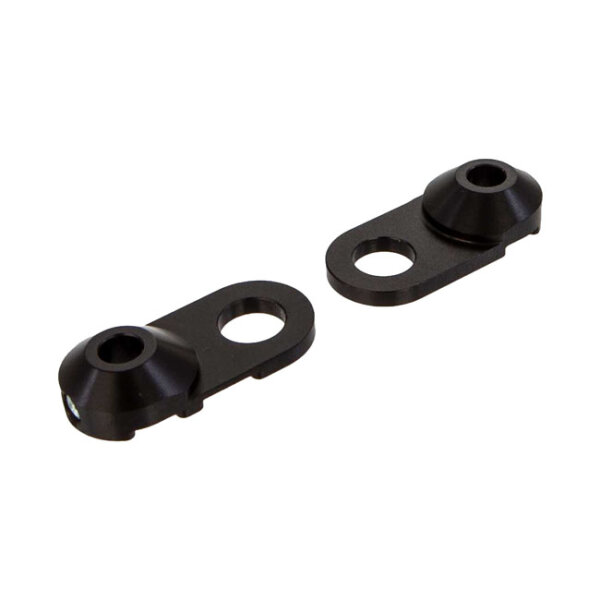 Ricks\\\\s Motorcycles, Indicator bracket front for Atto. Black
