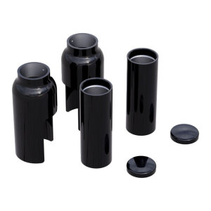 Rick\\\\s Motorcycles, Fork Cover kit, 6-piece. Black