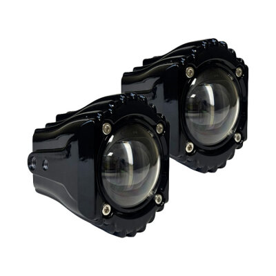 Custom Dynamics, Shark Demon LED Fog Lights. White