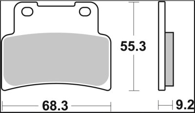 Brake Pad La Sint Fr