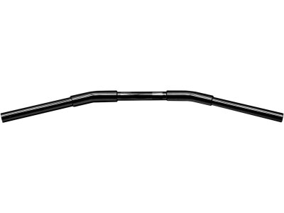 1 1/4" Fat Drag Bar Handlebar with 1" Clamp Diameter Dimpled 3-Hole Black Powder Coated 820 mm Throttle By Wire Throttle Cables