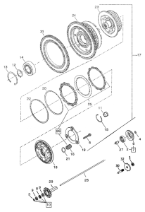 GZP Clutch pressure plate ST18-Up (DE)