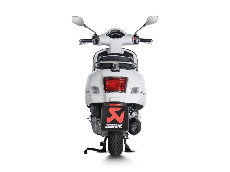 Muffler Ss/cf Blk Vespa Gts 31