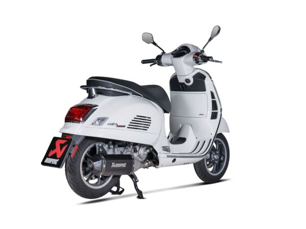 Muffler Ss/cf Blk Vespa Gts 31