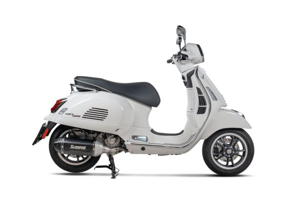 Muffler Ss/cf Blk Vespa Gts 31